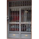 Puerta Gris Semicírculo